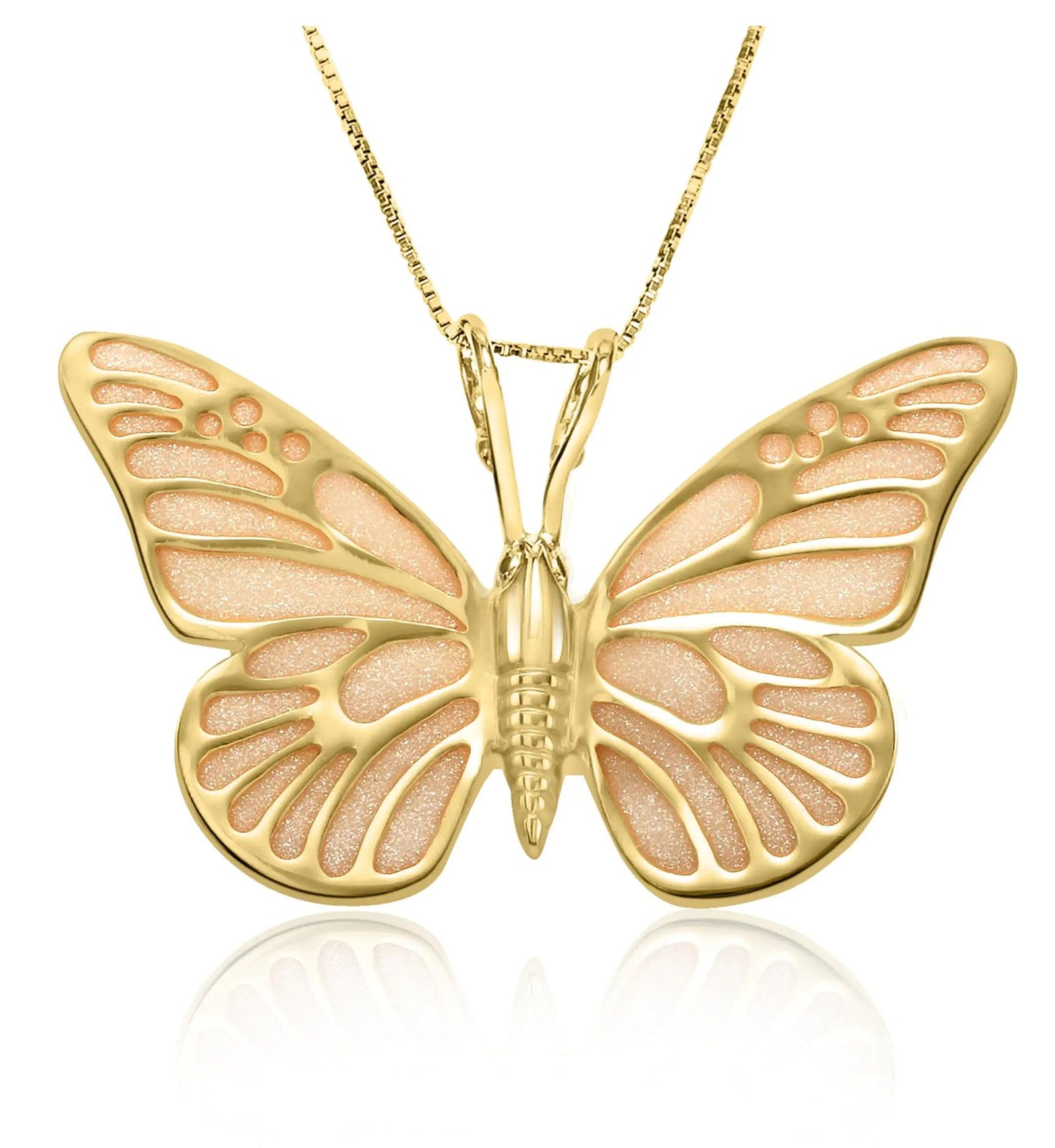 Handcrafted Butterfly Necklace - Evallys.com # #