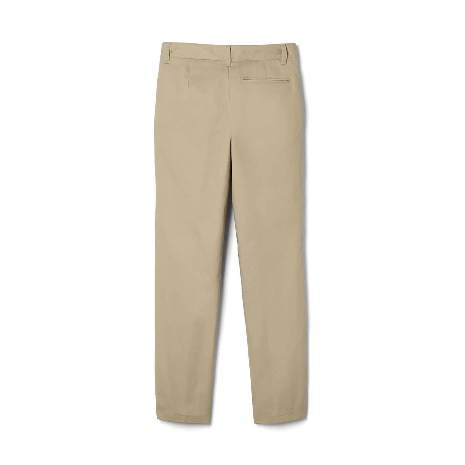 French Toast Boys' Adjustable Waist Relaxed Fit Pant (Standard & Husky) 10 Slim Khaki Beige - Evallys.com # #