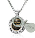 Silver Hebrew Necklace - Evallys.com # #