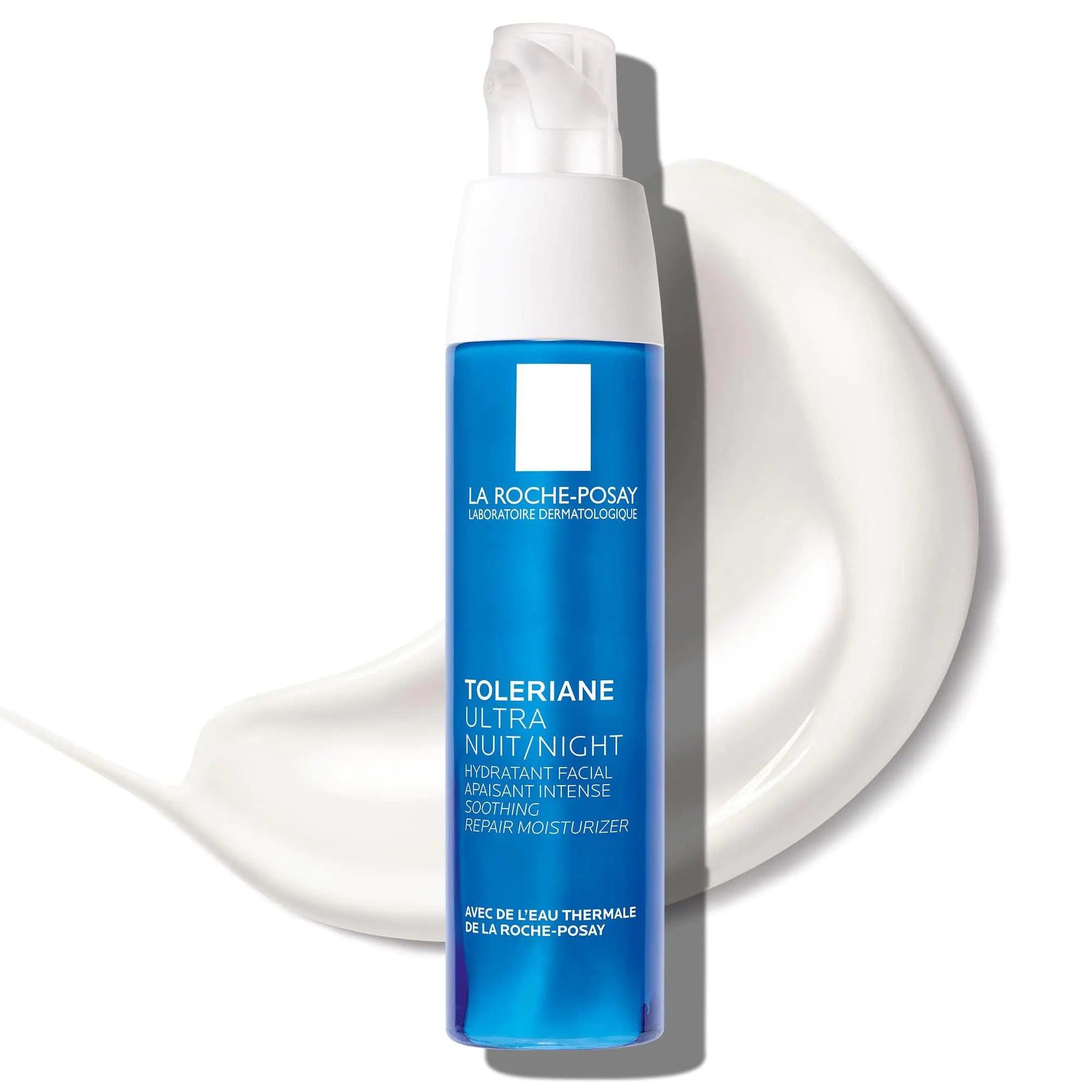 La Roche-Posay Toleriane Dermallergo Night Cream for Face Intense Soothing Moisturizer with Vitamin E, Allergy Tested, for Sensitive Skin, Formerly Toleriane Ultra Night - Evallys.com # #