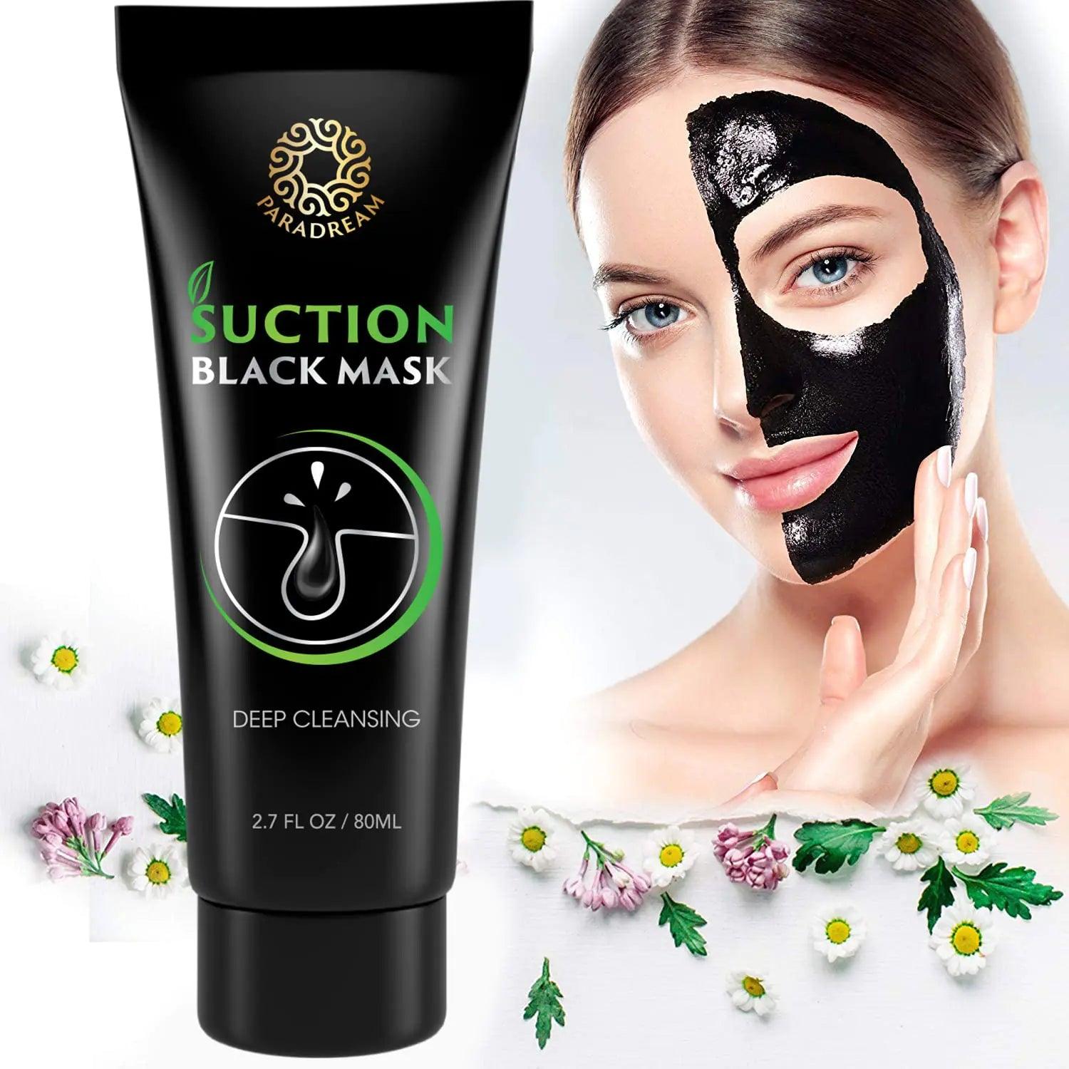 Blackhead Remover Mask, 80ML Purifying Peel Off Mask Remover Mask, Charcoal Face Mask for Deep Cleansing Blackheads - Evallys.com # #