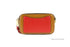 Marc Jacobs The Colorblock Snapshot Saffiano Leather Cathay Spice Shoulder Handbag - Evallys.com # #