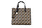 Marc Jacobs Mini Grind Signet Printed Leather Crossbody Tote - Evallys.com # #