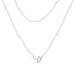 10K Gold 0.25 Carat Diamond Classic Bezel-Set Solitaire Pendant Necklace with 16"-18" Adjustable Chain (H-I Color, SI2-I1 Clarity) - Evallys.com # #