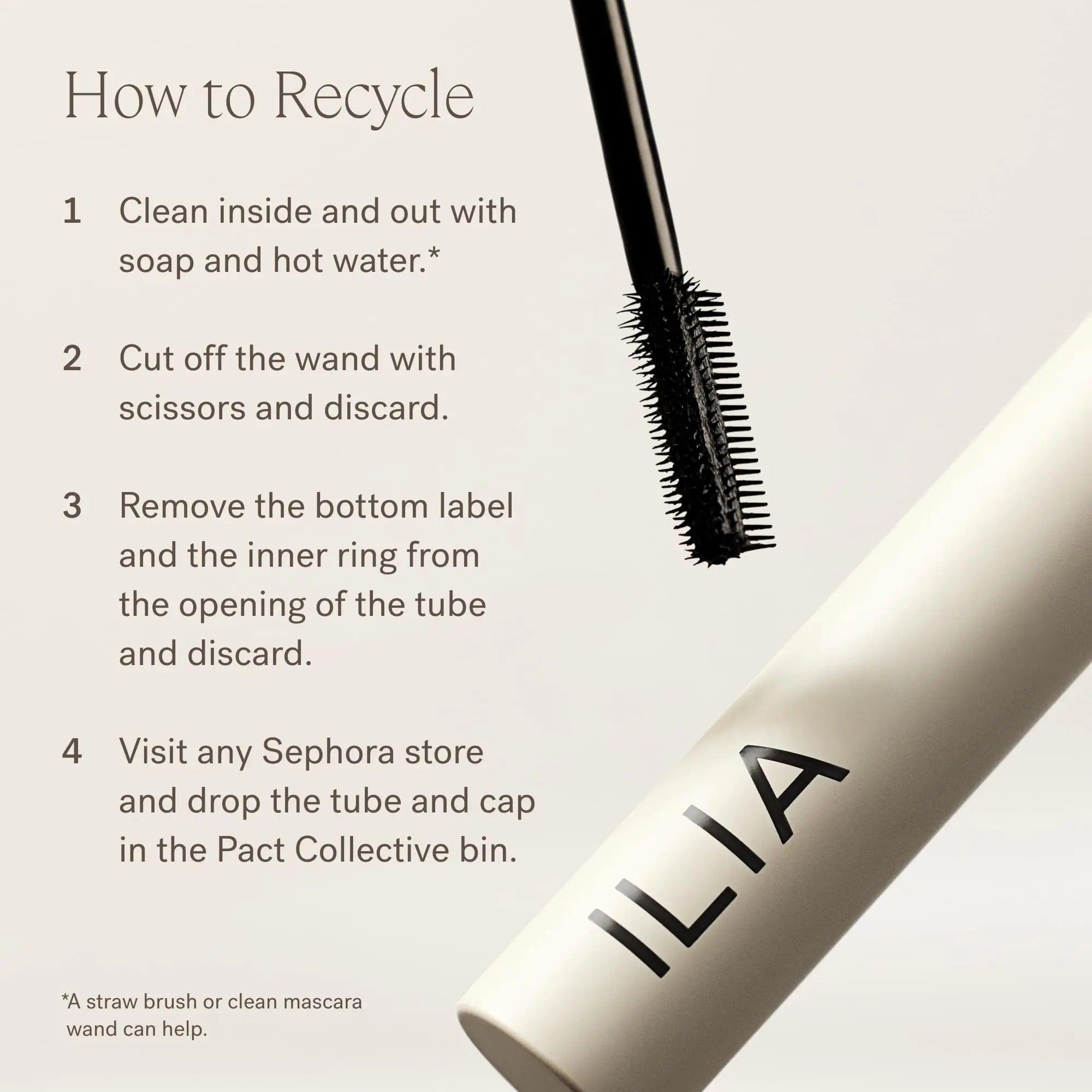 ILIA - Limitless Lash Mascara | Non-Toxic, Cruelty-Free, Lightweight & Nourishing, Flake + Smudge-Resistant, Clean Mascara, Ophthalmologist-Tested, Safe For Sensitive Eyes - Evallys.com # #