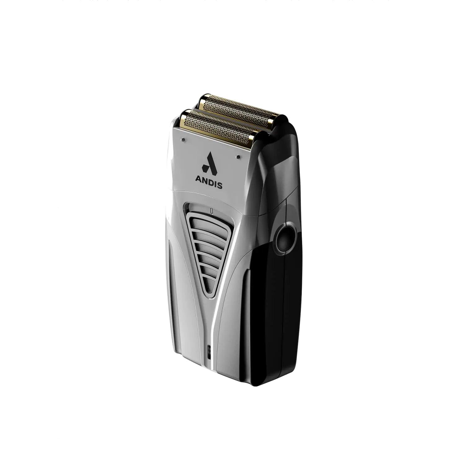 Andis TS-2 17255 Pro Foil Lithium Titanium Foil Shaver, Cord/Cordless, Smooth Shaving Cordless Shaver with Charger, Black Black Pro Foil Shaver - Evallys.com # #