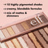 e.l.f. Perfect 10 Eyeshadow Palette, Ten Ultra-pigmented Nude Shades, Blendable Formula, Vegan & Cruelty-free, Everyday Smoky (Packaging May Vary) 1 Ounce (Pack of 1) - Evallys.com # #