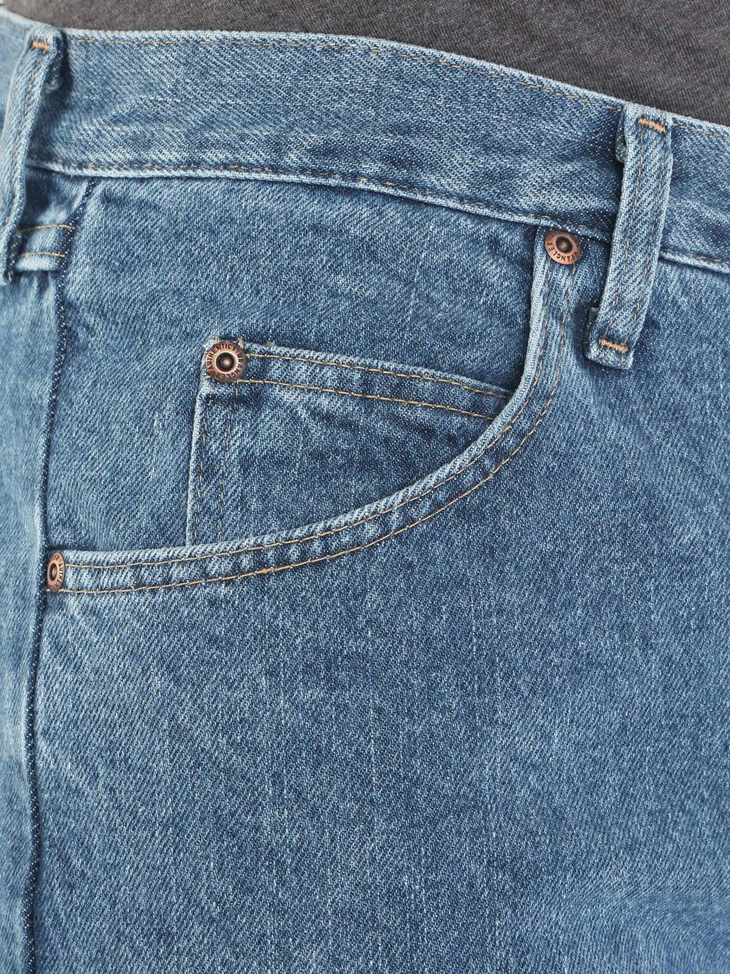 Wrangler Authentics Men's Classic 5-Pocket Relaxed Fit Cotton Jean 32W x 34L Vintage Stonewash - Evallys.com # #