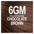 Naturtint Permanent Hair Color 6GM Chocolate Brown (Pack of 6), Ammonia Free, Vegan, Cruelty Free, up to 100% Gray Coverage, Long Lasting Results (Packaging may vary) - Evallys.com # #