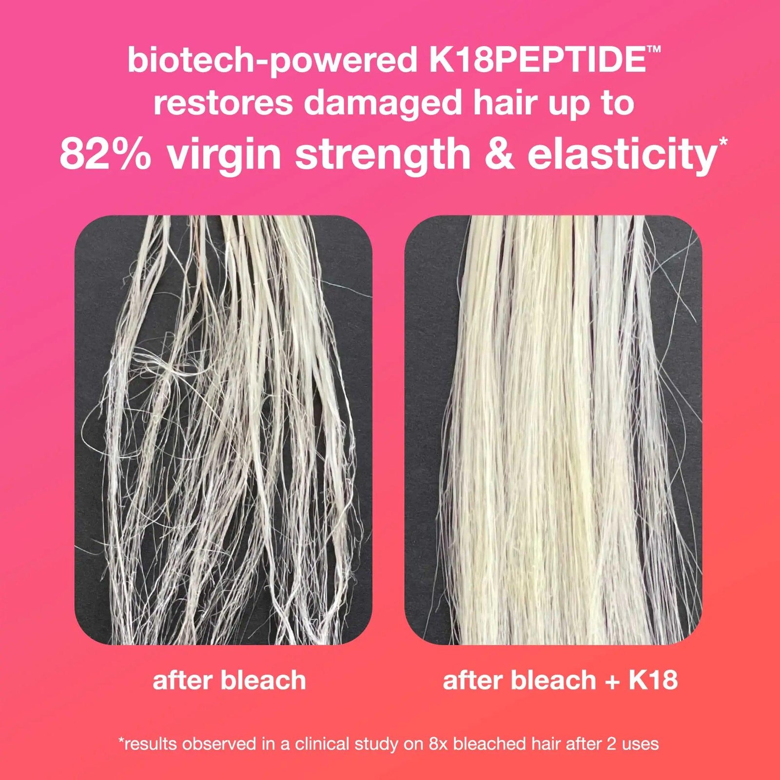 K18 Leave-In Molecular Hair Mask, Repairs Dry or Damaged Hair, Reverse Hair Damage from Bleach, Color, Chemical Services & Heat 50 ml - Evallys.com # #