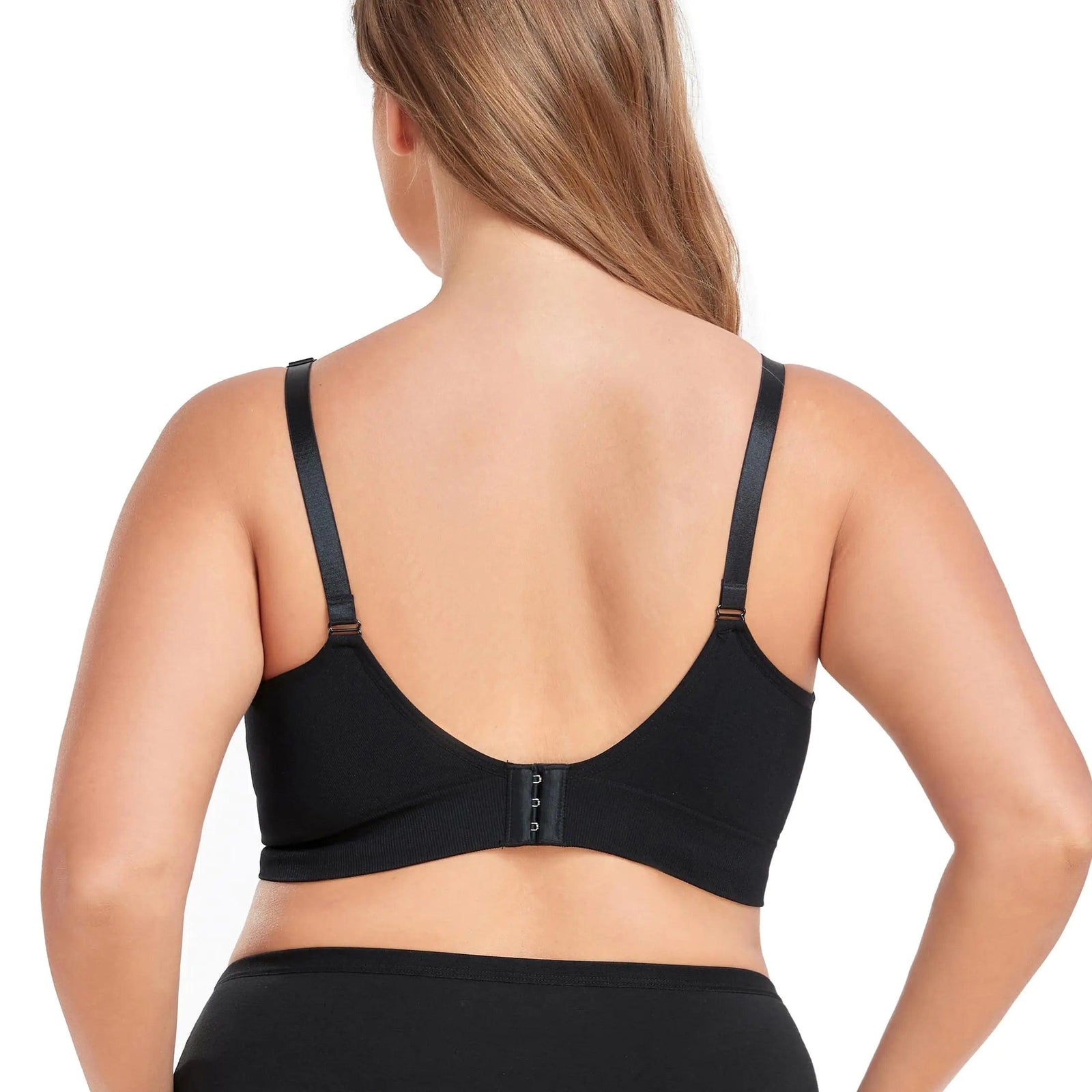 Suekaphin 5PACK Nursing Bra Wireless Bra Women's Sleeping Maternity Bra Breastfeeding Bra Large Black/Nude/Gray/White/Lightblue - Evallys.com # #