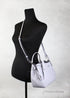 Kate Spade Dumpling Small Mountain Grey Leather Satchel Bag - Evallys.com # #