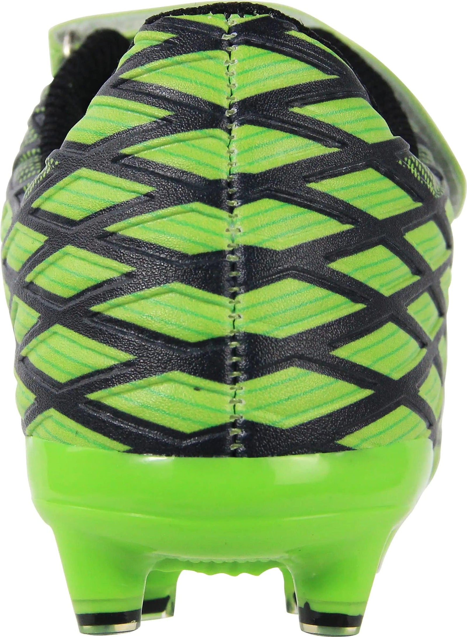 Kids Soccer Cleats Outdoor Firm Ground Athletic Shoes 11 Little Kid Green - Evallys.com # #