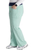 Iflex Scrubs for Women, Yoga-Inspired Knit Waistband Scrub Pants CK002 XX-Large Plus Petite Soft Sea - Evallys.com # #