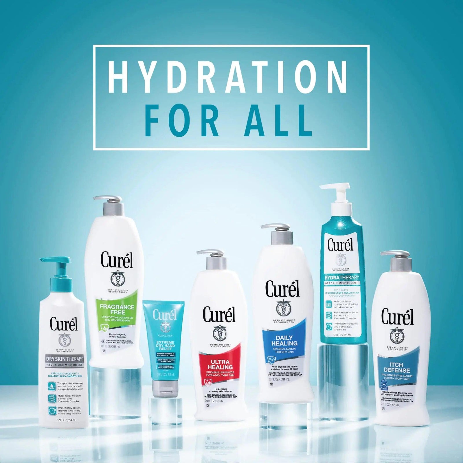 Curel Daily Healing Hand and Body Lotion, Moisturizer Nourishes Dry Skin with Advanced Ceramide Complex, Repairs Moisture Barrier, 13 Fl Ounces 13 Fl Oz (Pack of 1) - Evallys.com # #