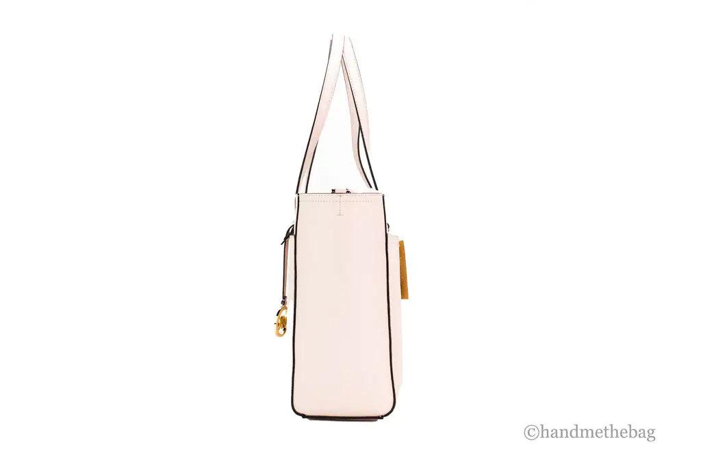 Michael Kors Maisie Large Powder Blush Leather 3-in-1 Crossbody Tote - Evallys.com # #