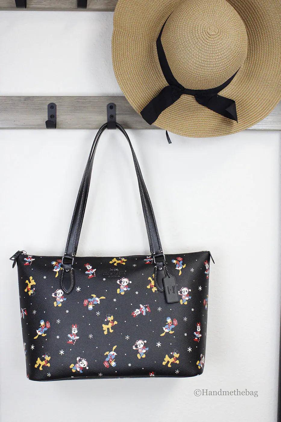 Coach X Disney (CM189) Holiday Print Gallery Bag - Evallys.com # #