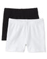 The Children's Place Girls Basic Cartwheel Short XX-Large Black/White 2 - Evallys.com # #