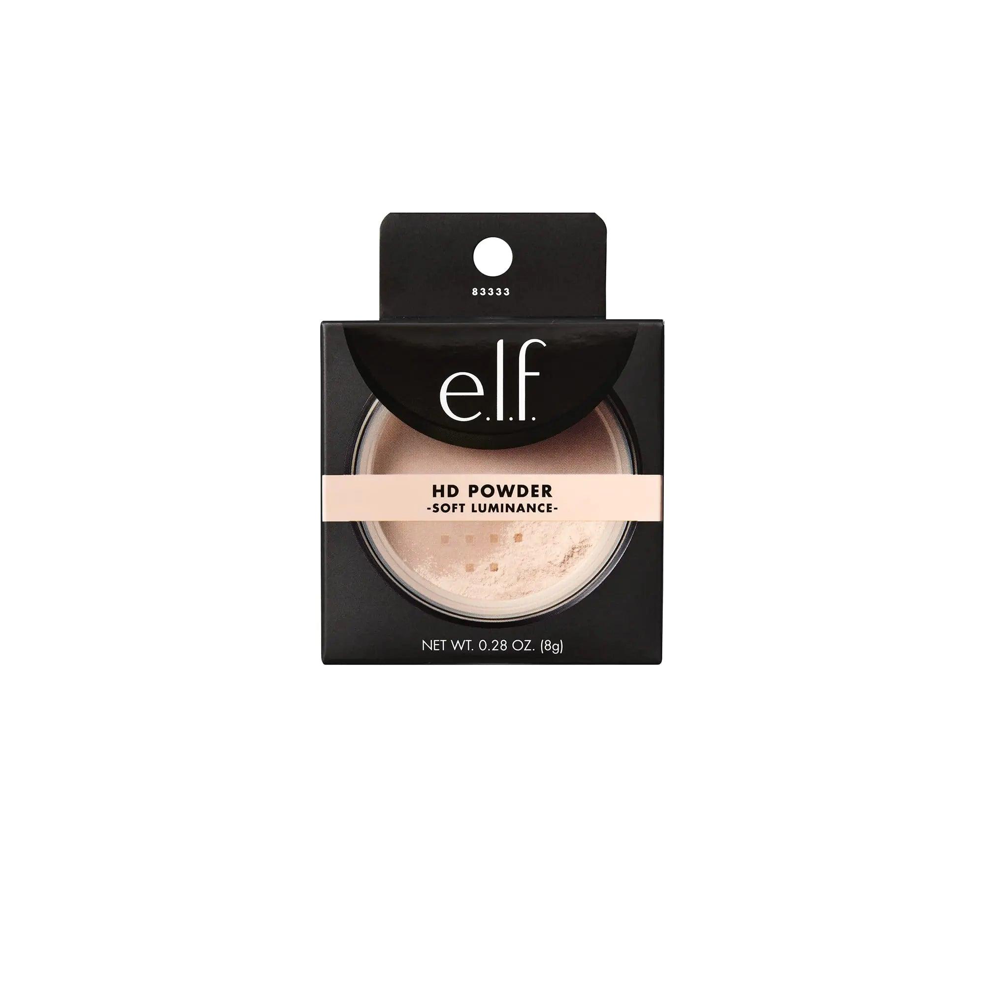 e.l.f. High Definition Powder, Loose Powder, Lightweight, Long-Lasting, Creates Soft Focus Effect, Masks Fine Lines & Imperfections, 0.28 Oz, Soft Luminance 0.28 Ounce (Pack of 1) - Evallys.com # #