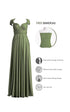 72styles Infinity Dress with Bandeau, Convertible Bridesmaid Dress, Long, Plus Size, Multi-Way Dress, Twist Wrap Dress One Size Plus Olive Green - Evallys.com # #